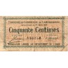 11 - CARCASSONNE - CHAMBER OF COMMERCE - 50 CENTIMES - 22/03/1922