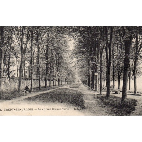 County 60800 - OISE - CREPY-EN-VALOIS - THE "GREAT GREEN ROAD"