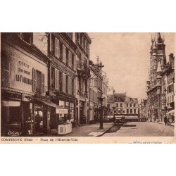 60200 - OISE - COMPIEGNE - PLACE DE L'HOTEL DE VILLE