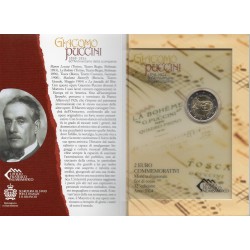 SAN MARINO - 2 EURO 2014 - 90 years since GIACOMO PUCCINI's death