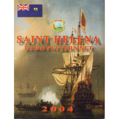 SAINT HELENA - EURO PATTERN SET - 8 CURRENCIES - 2004