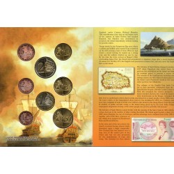 SAINT HELENA - EURO PATTERN SET - 8 CURRENCIES - 2004