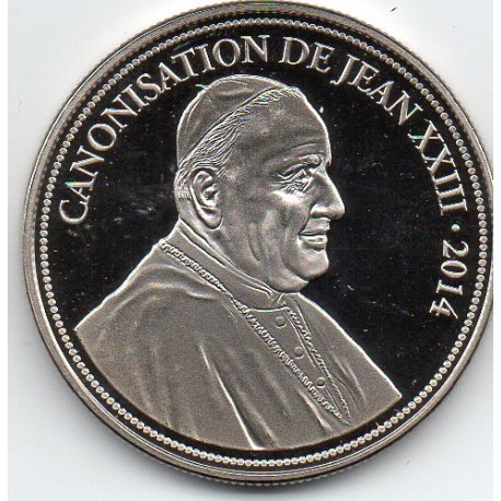 VATICAN - MEDAL - CANONIZATION OF JEAN XXIII - 2014