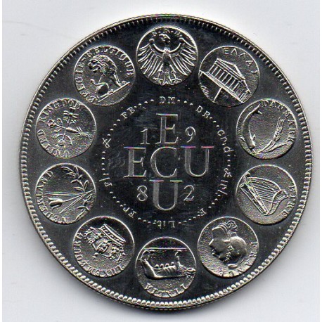 FRANCE - MÉDAILLE - EUROPA - ECU 1982