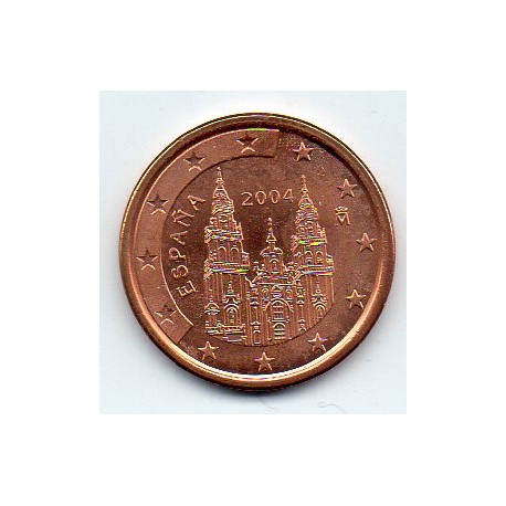 SPANIEN - KM 1049 - 5 CENT 2004 - COMPOSTELLE SPANIEN - KM 1049 - 5 CENT 2004 - COMPOSTELLE