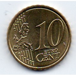 LATVIA - KM 153 - 10 CENT 2014 - COAT OF ARMS