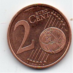 ESTONIA - KM 62 - 2 CENT 2011