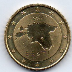 ESTLAND - KM 66 - 50 CENT 2011