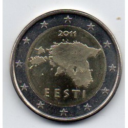 ESTONIE - KM 68 - 2 EURO 2011