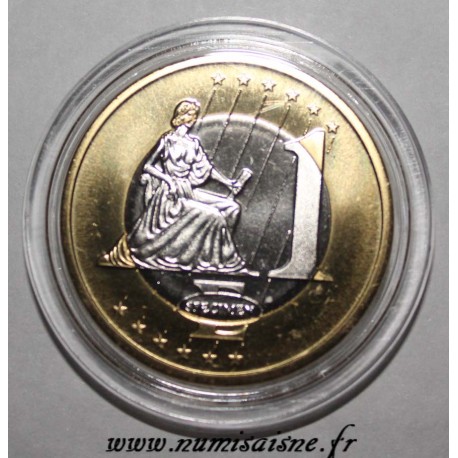 MONACO - 1 EURO 2005 - DER GRIMALDI-Palast -   PROTOTYP