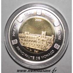 MONACO - 2 EURO 2005 - DER GRIMALDI-Palast -   PROTOTYP