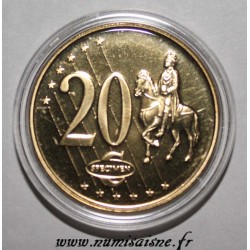 VATICAN - 20 CENT EURO 2009 - BENEDICT XVI - PROTOTYPE