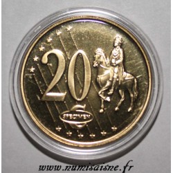 VATICAN - 20 CENT EURO 2009 - BENOIT XVI - PROTOTYPE