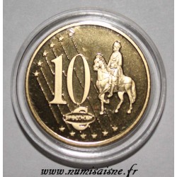VATICAN - 10 CENT EURO 2009 - BENEDICT XVI - PROTOTYPE