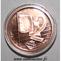 VATICAN - 2 CENT EURO 2009 - BENEDICT XVI - PROTOTYPE