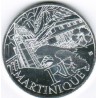 EUROS DES REGIONS - 10 EURO MARTINIQUE 2011 - SILVER