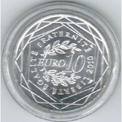 EUROS DES REGIONS - 10 EURO MARTINIQUE 2010 - SILVER