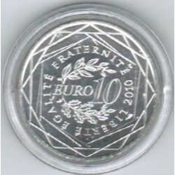 EUROS DES REGIONS - 10 EURO GUADELOUPE 2010 - SILVER