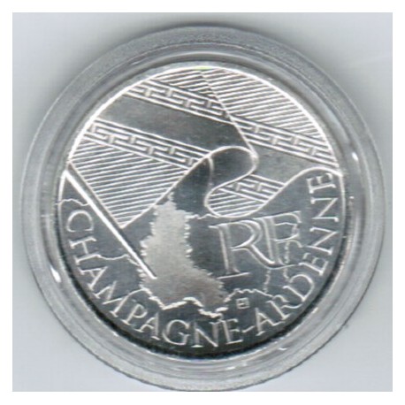 EUROS DES REGIONS - 10 EURO CHAMPAGNE-ARDENNE 2010 - SILVER