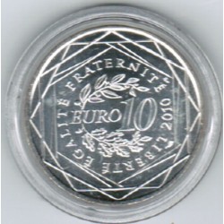 EUROS DES REGIONS - 10 EURO CHAMPAGNE-ARDENNE 2010 - SILVER