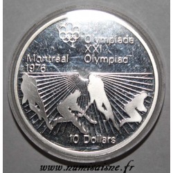 CANADA - KM 112 - 10 DOLLARS 1976 - OLYMPIC GAMES MONTREAL - GRASS HOCKEY