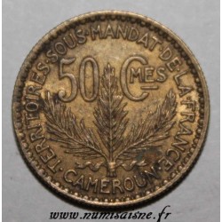 CAMEROON - KM 1 - 50 CENTIMES 1925