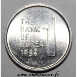 SOUTH KOREA - KM 4 a - 1 WON 1969