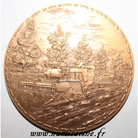 MEDAL - Agricultural Medal - Golden Bronze