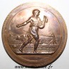 MEDAL - Agricultural Medal - LABOR SCENE - Golden Bronze