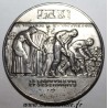 MEDAL - Agricultural Medal - THE LABORER AND HIS CHILDREN - SILVER BRONZE