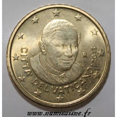 VATICAN - KM 387 - 50 CENT 2013 - POPE BENEDICT XVI