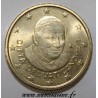 VATICAN - KM 387 - 50 CENT 2013 - POPE BENEDICT XVI