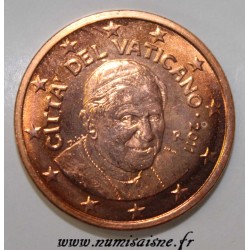 VATICAN - KM 377 - 5 CENTS 2011 - BENOIT XVI