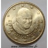 VATICAN - KM 387 - 50 CENT 2011 - POPE BENEDICT XVI