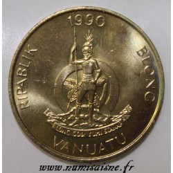 VANUATU - KM 5 - 5 VATU 1990 - Triton