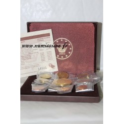 SWEDEN - PROTOTYPE PROOF COIN SET 2003 - TRIAL - 9 COINS