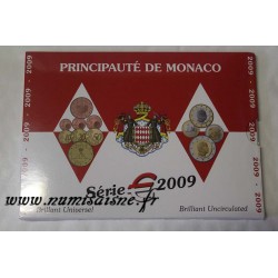 MONACO - SÉRIE EURO 2009 COFFRET BU