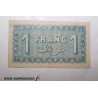 ALGERIEN - ALGER - 1 FRANC 1923 - 31 Janvier - HANDELSKAMMER - D.114