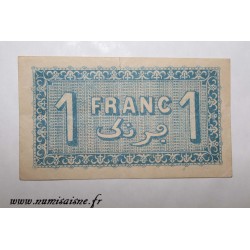 ALGERIEN - ALGER - 1 FRANC 1923 - 31 Janvier - HANDELSKAMMER - D.169