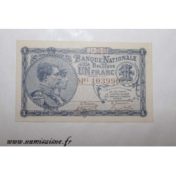 BELGIEN - 1 FRANC 1920 - 15.03 - NATIONALBANK