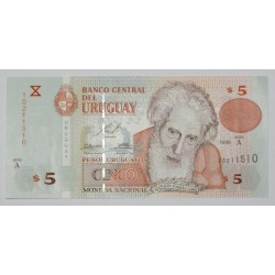 URUGUAY - PICK 80 - 5 PESOS URUGUAYOS - 1998 - NEUF