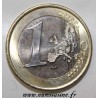 MONACO - KM 173 - 1 EURO 2001 - PRINCES RAINIER III ET ALBERT