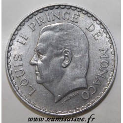 MONACO - KM 122 - 5 FRANCS 1945 - LOUIS II