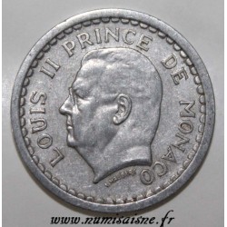 MONACO - KM 120 - 1 FRANC 1943 - UNDATED - LOUIS II