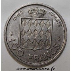 MONACO - KM 134 - 100 FRANCS 1956 - RAINIER III