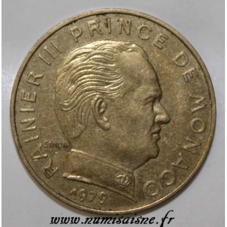 MONACO - KM 143 - 20 CENTIMES 1979 - RAINIER III