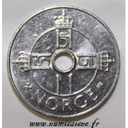 NORWAY - KM 462 - 1 KRONE 1997 - HARALD V (TYPE 2)