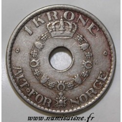 NORWAY- KM 385 - 1 KRONE 1950 - HAAKON VII