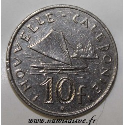 NEW CALEDONIA - KM 11 - 10 FRANCS 1972