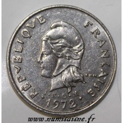 NEW CALEDONIA - KM 11 - 10 FRANCS 1972